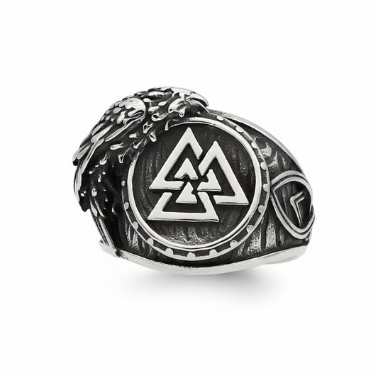 Men's Viking Valknut Ring