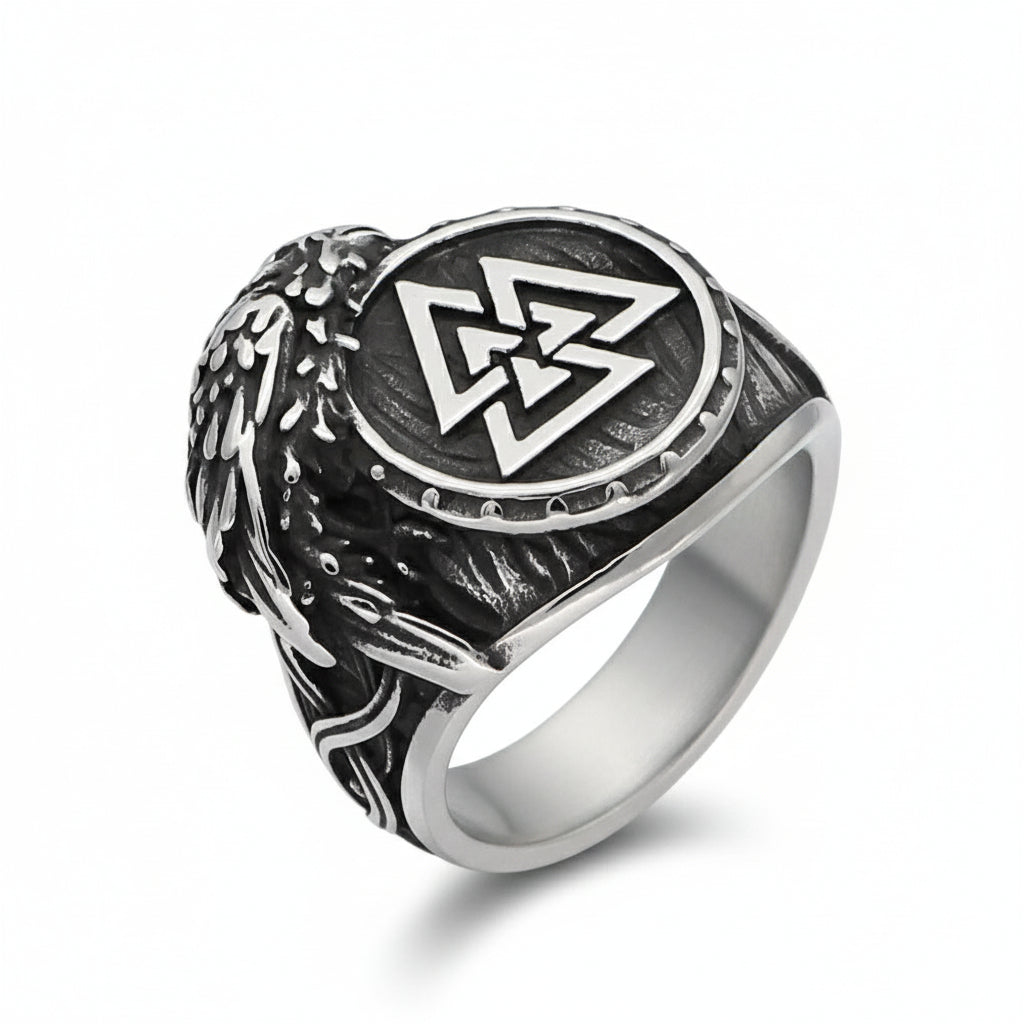 Men's Viking Valknut Ring