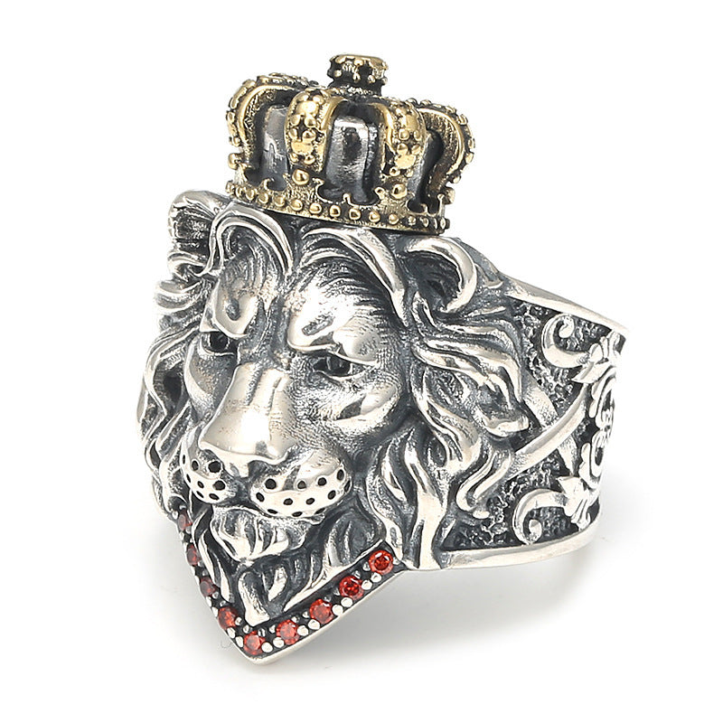 Lions Head Ring