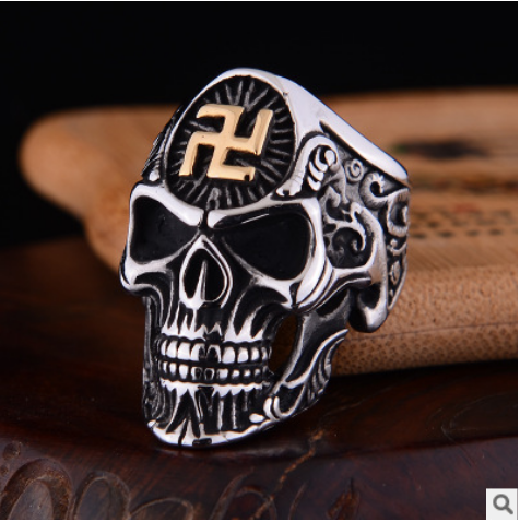 Mens Mexican Skull Rings
