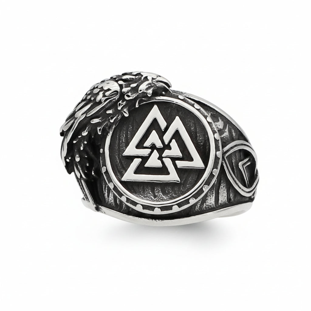 Men's Viking Valknut Ring