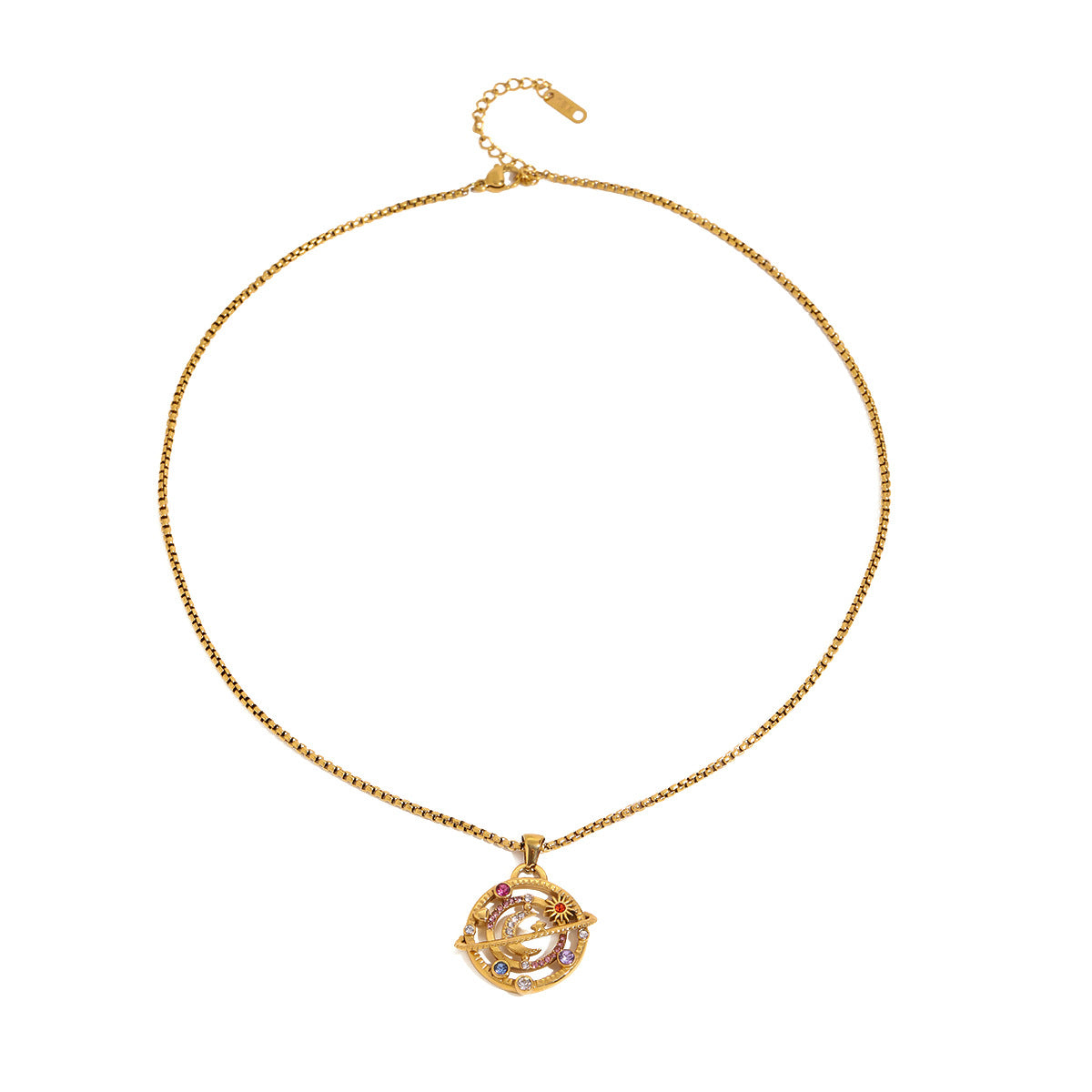 18K Cosmic Harmony Necklace
