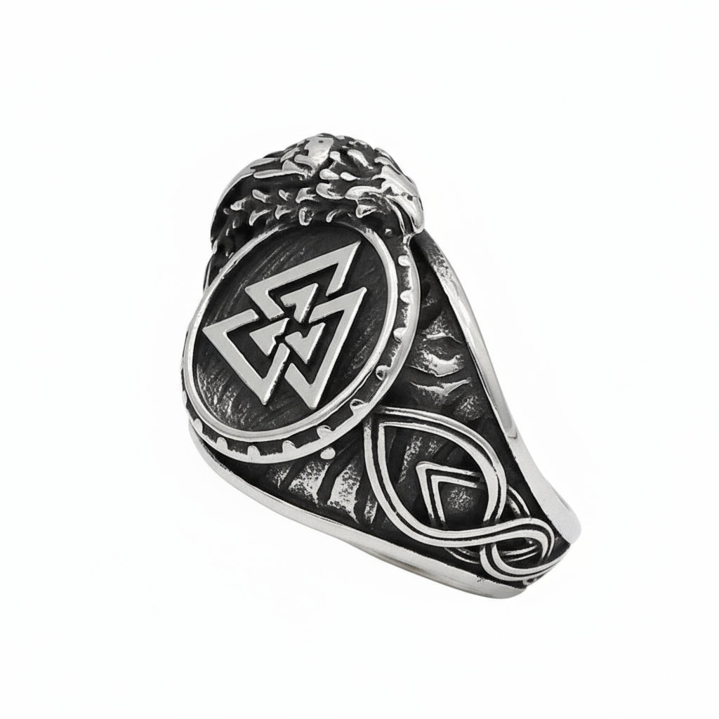 Men's Viking Valknut Ring